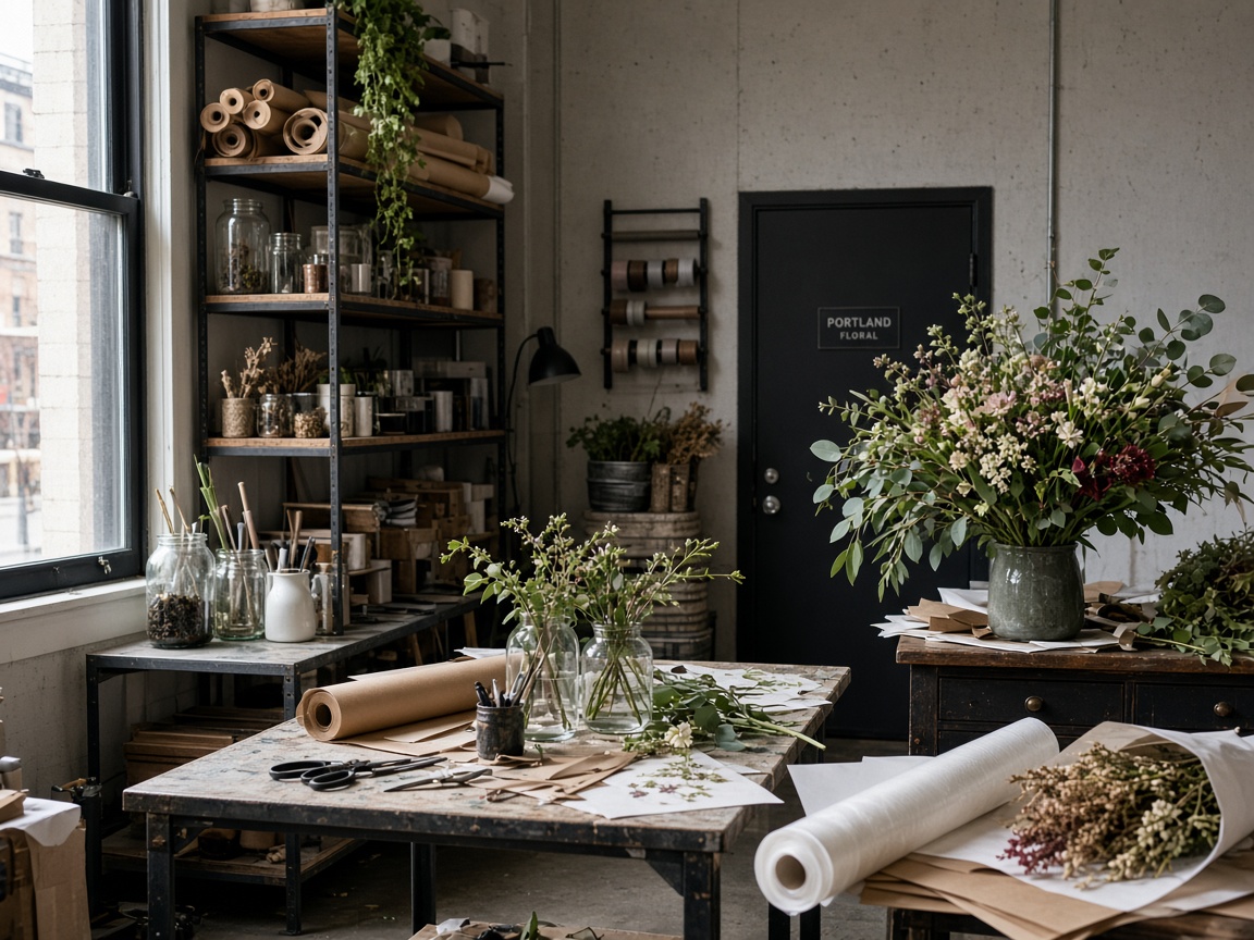 About the Florist / bouquets / event florals studio at Lemonshore Florals